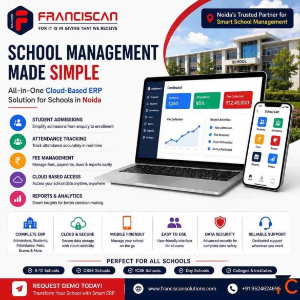All in One School ERP Software in Greater Noida for Campus Management