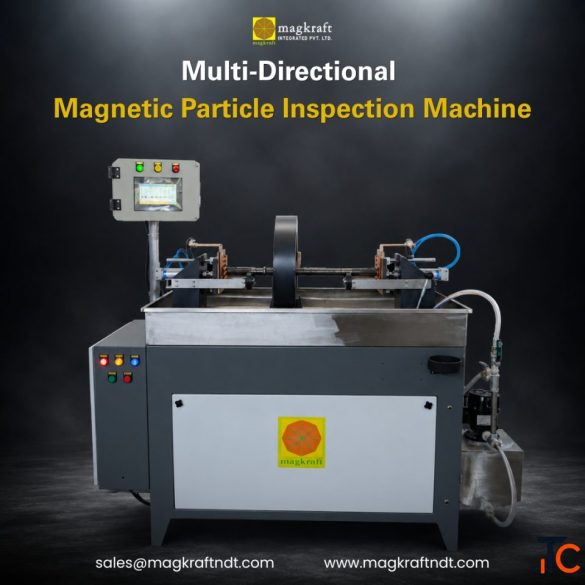 Multi-Directional MPI Machine - Advanced Crack Detection with MagkraftNDT