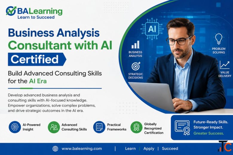 Business Analysis Consultant with AI Certification Build Advanced Consulting Skills for the AI Era