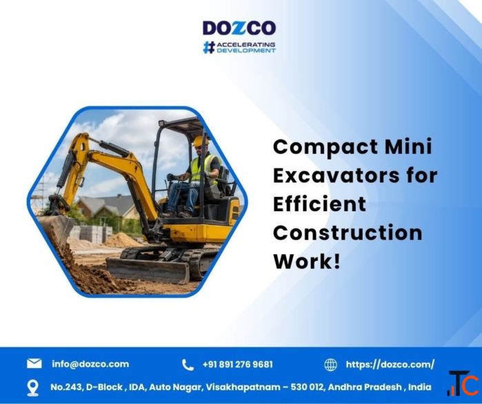 Reliable Mini Excavators for Challenging Job Sites