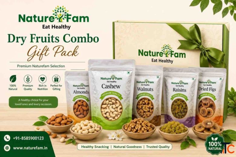 Dry Fruits Combo Gift Pack - Premium Naturefam Selection