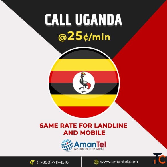 Cheap Calls to Uganda from 25Min