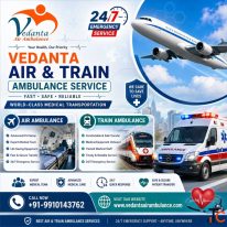 Vedanta Air Ambulance in DelhiA Risk-Free and Safe Travel Experience