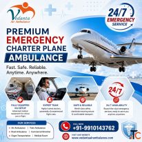 Vedanta Air Ambulance in PatnaAuthentic and Reliable Service
