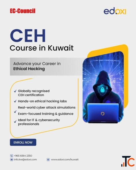 Boost Your Cybersecurity Career with Certified Ethical Hacker Course in Kuwait