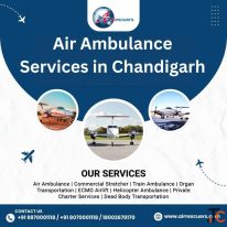 Air Ambulance Services in Chandigarh for Emergencies