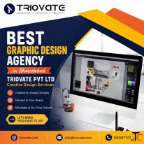Best Graphic Design Agency in Ahmedabad - Triovate PVT LTD Creative Design Services