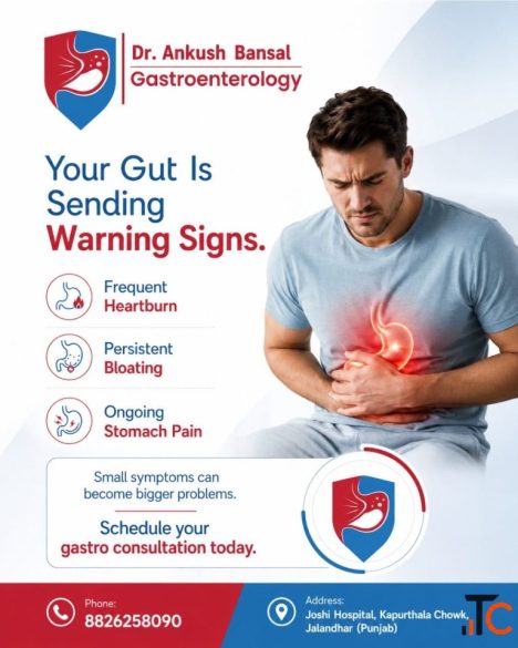 Best Gastroenterologist in Jalandhar - Dr. Ankush Bansal