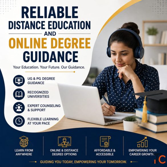 Reliable Distance Education Online Degree Guidance in India