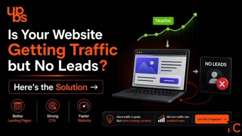 Website Getting Traffic but No Leads Here's Why UPBS Technology