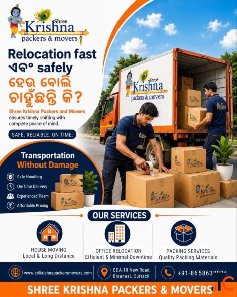Professional Packers and Movers in Paradeep