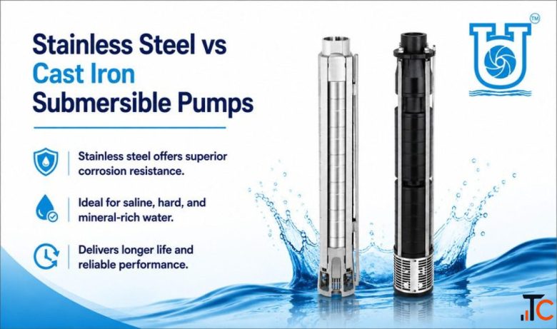 Stainless Steel vs Cast Iron Submersible Pumps Guide