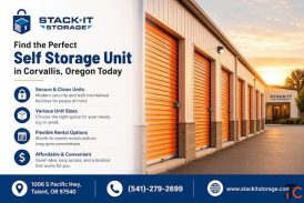 Find the Right Storage Unit in Corvallis with Stack It Storage