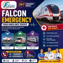 Falcon Affordable Train Ambulance in Bangalore- Complete Medical Support during Transit