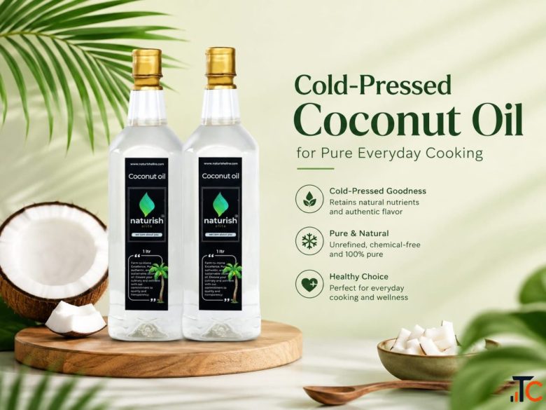 Cold-Pressed Coconut Oil for Pure Everyday Cooking