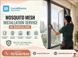 Professional Mosquito Mesh Service in Bangalore with LocalRamu