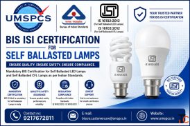 BIS ISI Certification for Self Ballasted Lamps