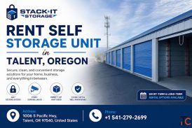 Self storage unit in Talent Oregon for Flexible Storage Needs