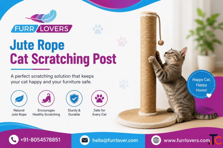 Jute Rope Cat Scratching Post