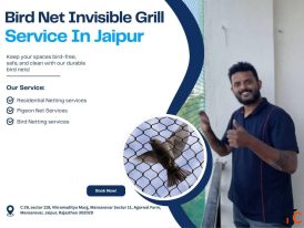 Affordable Bird Net Invisible Grill Jaipur