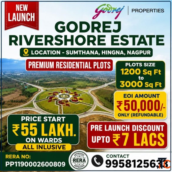 Godrej Rivershore Estate Nagpur Price Explore Plot Options Investment Potential