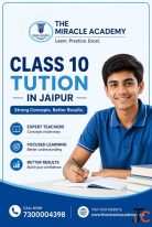 Class 10 Tuition in Jaipur - Strong Concepts Better Results