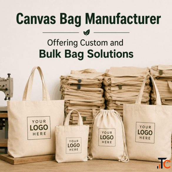 Canvas Bag Manufacturer Offering Custom and Bulk Bag Solutions