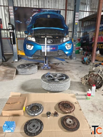 Restoring that smooth pickup Complete clutch overhaul for this Tata Nexon at VehicleFix.