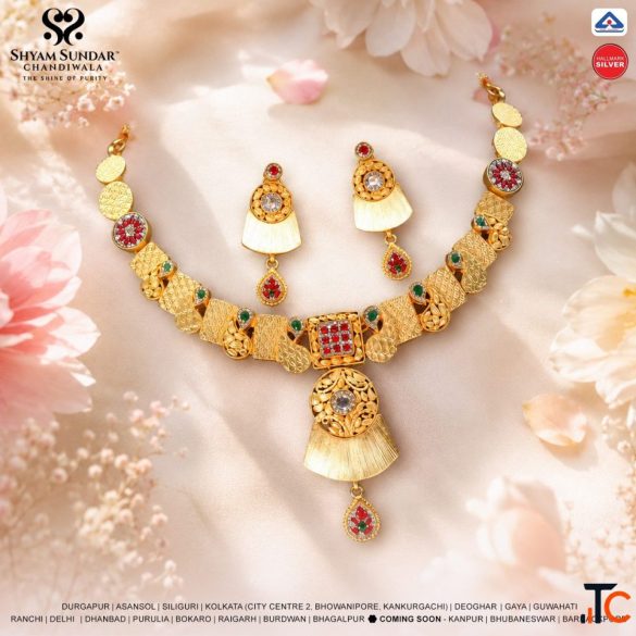 Silver Necklace with Eaarings Silver Shop in Lalpur Ranchi Pure Artistry Heritage