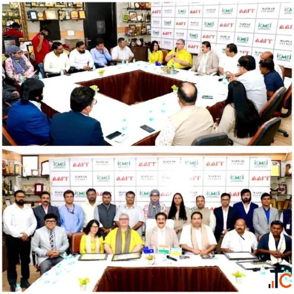 First Official Meeting of Indo Australia Film and Cultural Forum Held at Marwah Studios