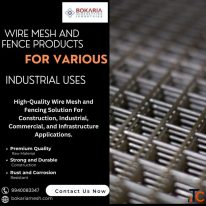 Wire Mesh and Fence Products for Various Industrial Uses