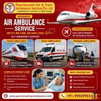 Panchmukhi Best Patient Shifting Air Ambulance in Patna- Reliable Hospital-to-Hospital Transfers