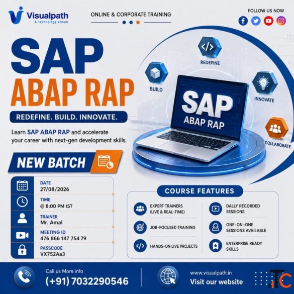 SAP ABAP RAP Online Training New Batch Starting Aug 27th