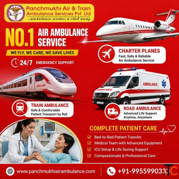 Panchmukhi Hi tech Air Ambulance in Delhi - Hire for Time-Sensitive Journeys
