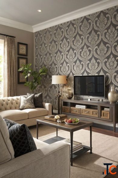 13 Stylish Living Room Wallpaper Ideas for a Stunning Makeover