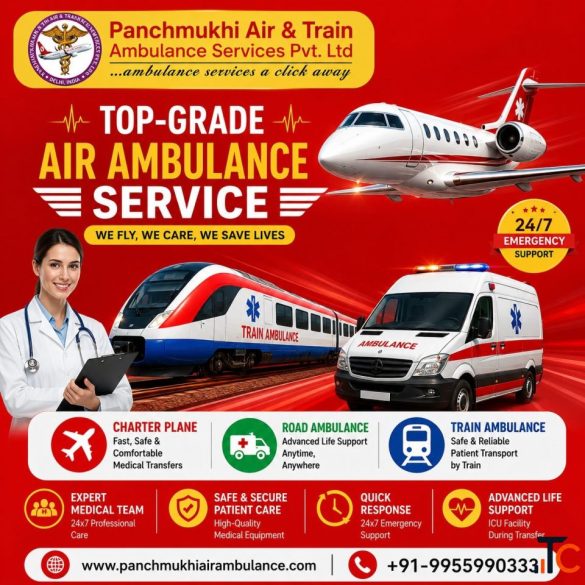 Panchmukhi Air Ambulance in Guwahati - Your Healthcare Journey Matters