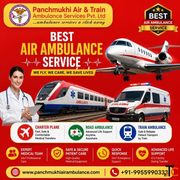 Panchmukhi Air Ambulance in Kolkata - Prioritize Hygiene and Safety