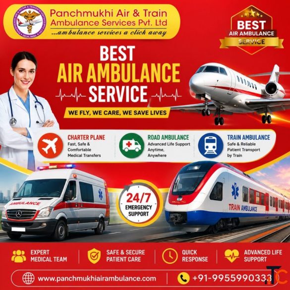 Panchmukhi ICU Air Ambulance in Mumbai- Emergency Transportation with Care