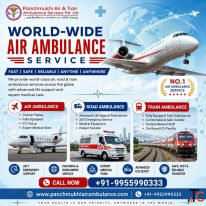 Panchmukhi Best Patient Shifting Air Ambulance in Thiruvananthapuram- Every Mile Dedicated To Care