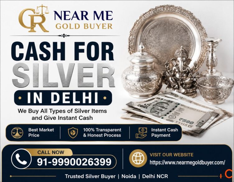Top Cash for Silver Buyers in Delhi - Sell Silver Easily