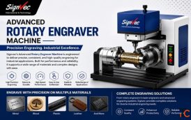 Advanced Rotary Engraver Machine for Industries