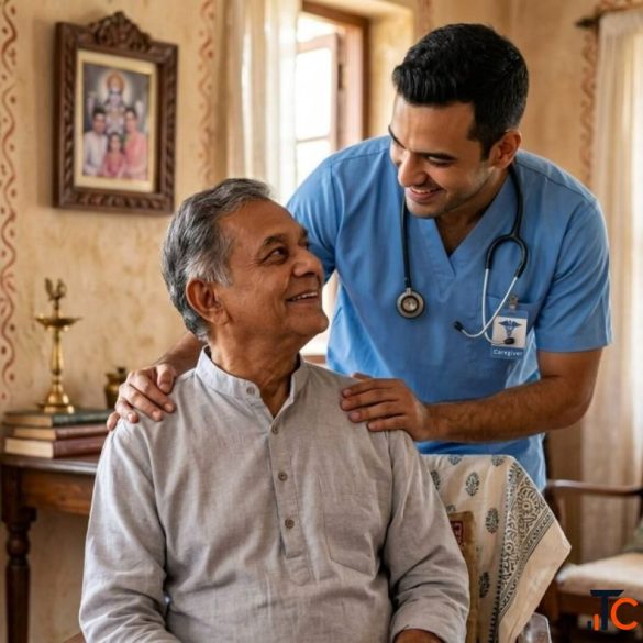 Caregiver Support at Home in Mayur Vihar Delhi