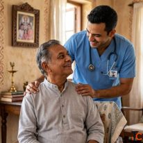 Caregiver Support at Home in Mayur Vihar Delhi