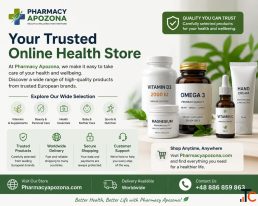 Pharmacy Apozona - Your Trusted Online Health Wellness Store