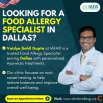 Looking for a Food Allergy Specialist in Dallas