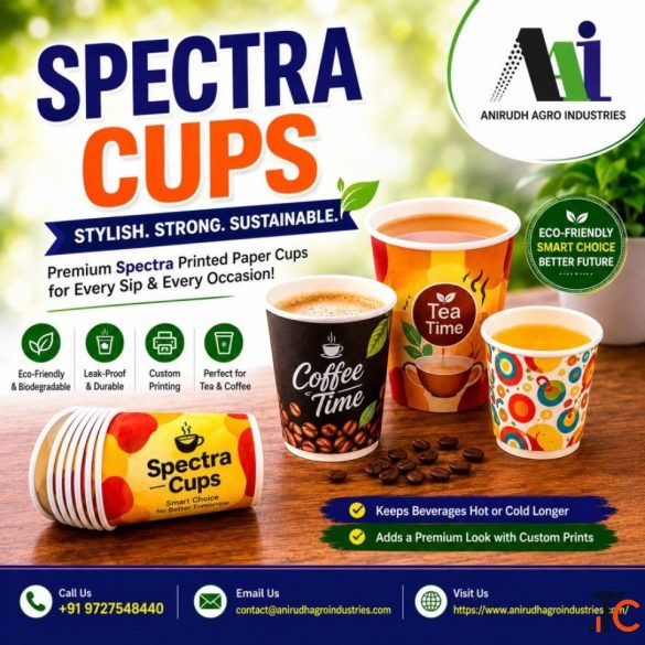 Spectra Printed Paper Cups Customized Paper Glass