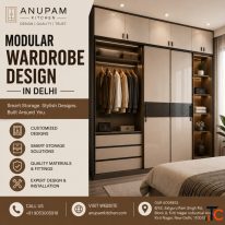 Modular Wardrobe Design in Delhi Anupam Kitchen