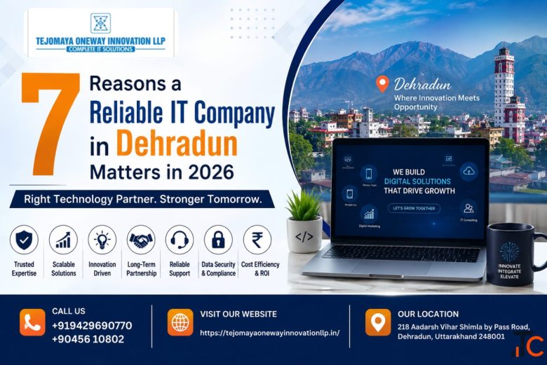 7 Reasons a Reliable IT Company in Dehradun Matters in 2026