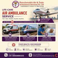 Use Panchmukhi's Advanced Technology Air Ambulance in Delhi