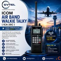 ICOM AIR BAND WALKIE TALKY ICA 25C Enquire Now GV TEL